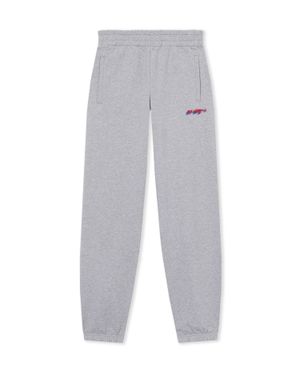 Off-White c/o Virgil Abloh Off- Shadow Cuff Sweatpants - Grey
