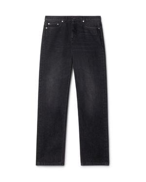Off-White c/o Virgil Abloh Vintage Black Arrow Tapered Jeans - White