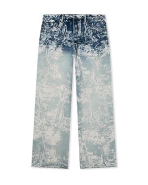 Off-White c/o Virgil Abloh City Nature Slim Relaxed Jeans - Blue