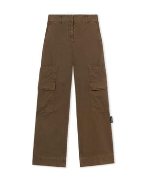 Off-White c/o Virgil Abloh Garment Dyed Cargo Pants - Brown