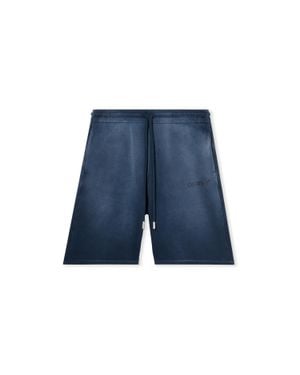 Off-White c/o Virgil Abloh Laundry Diag Sweatshorts - Blue