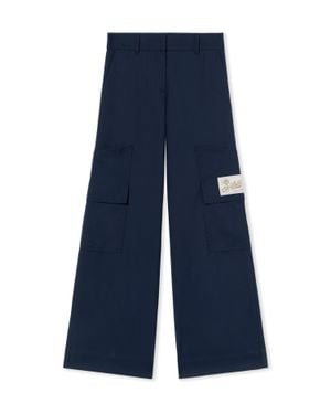 Off-White c/o Virgil Abloh Gabardine Tailoring Cargo Pants - Blue