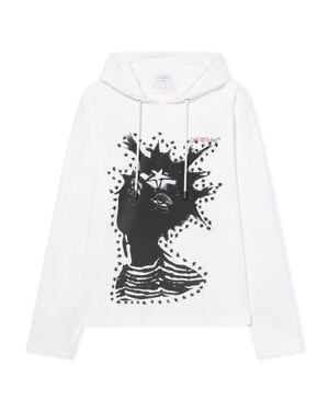 Off-White c/o Virgil Abloh Desert Arrow 90S Hooded/S T - White