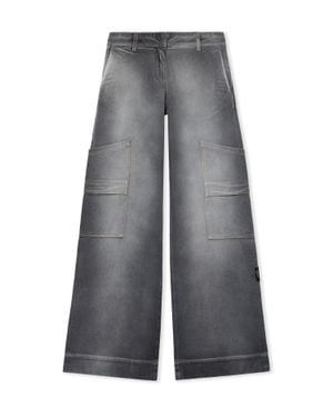 Off-White c/o Virgil Abloh Denim Toybox Cargo Pants - Gray