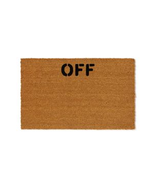 Off-White c/o Virgil Abloh ZERBINO RETTANGOLARE CON LOGO OFF - Marrone