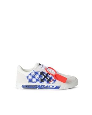 Off-White c/o Virgil Abloh Vulcanized Low Sneakers - White
