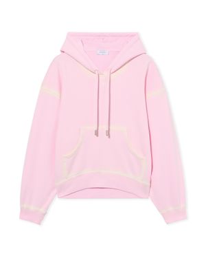 Off-White c/o Virgil Abloh Spray Off Stamp Over Hoodie - Pink