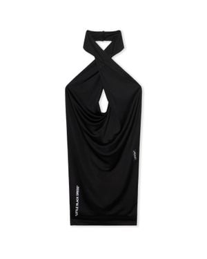 Off-White c/o Virgil Abloh Fluid Jer Dress - Black