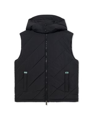 Off-White c/o Virgil Abloh Arrow Diagonal Puffer Vest - Black