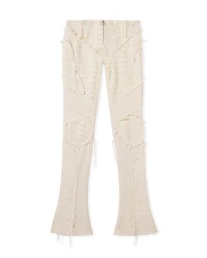 Off-White c/o Virgil Abloh Tweed Slim Pants - Natural