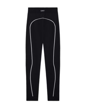 Off-White c/o Virgil Abloh Stamp Seamless Leggings - Black