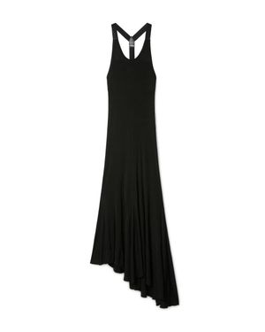 Off-White c/o Virgil Abloh Ribbed Dress - Black