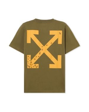 Off-White c/o Virgil Abloh Ants Arrow T-Shirt - Yellow