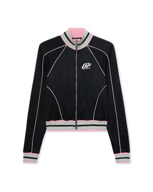 Off-White c/o Virgil Abloh Fluid Track Ow Fitted Jacket - Black