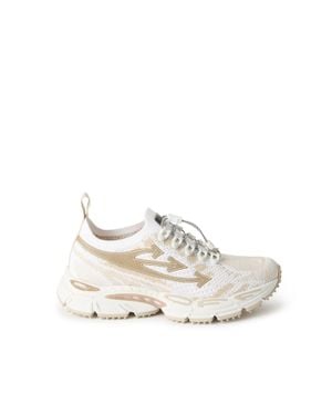 Off-White c/o Virgil Abloh Be Right Back Knit Trainers - White