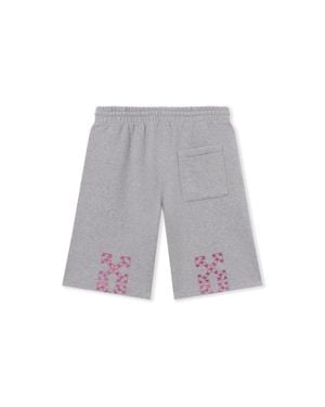 Off-White c/o Virgil Abloh Star Arrow Skate Sweatshorts - Grey