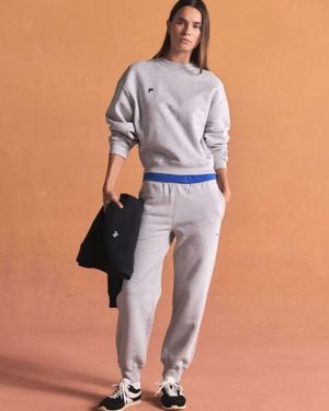 PANGAIA Midweight Track Pants— Marl - White