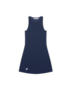 PANGAIA Court Side Dress—Granite - Blue