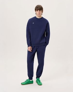 PANGAIA Midweight Track Pants—Ocean - Blue