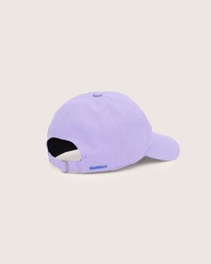 PANGAIA Organic Cotton Cap '7 Circle P' Logo— Haze - Purple