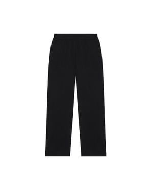 PANGAIA Dna Knitted Straight Leg Track Trousers - Black