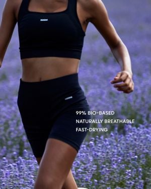 PANGAIA Bio-Based Cycle Shorts - Blue