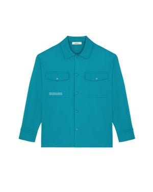 PANGAIA Interlock Jacket—Malachite - Blue