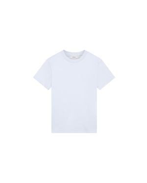 PANGAIA Interlock T-Shirt—Ice - White