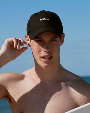 PANGAIA Organic Cotton Cap Logo - Blue