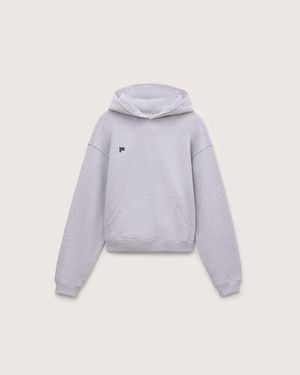 PANGAIA Heavyweight Hoodie— Marl - Grey