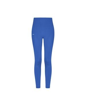 PANGAIA 99% Bio-Based Compressive Leggings - Blue