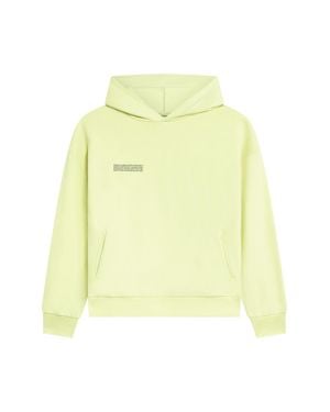 PANGAIA 365 Midweight Hoodie—Soft Lime - Yellow