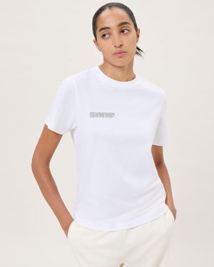 PANGAIA Midweight T-Shirt - White