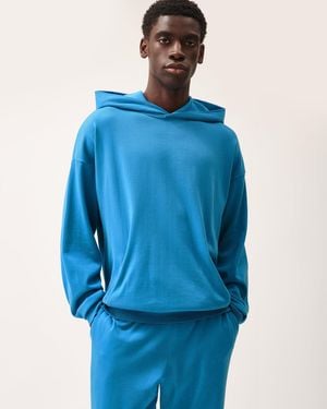PANGAIA Dna Knitted Hoodie - Blue