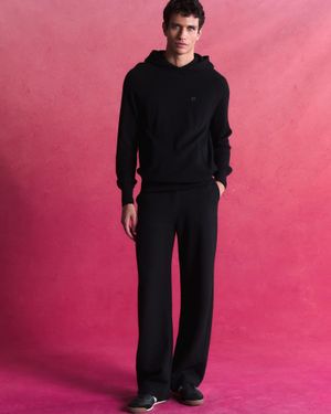 PANGAIA Wool Jersey Trousers - Red