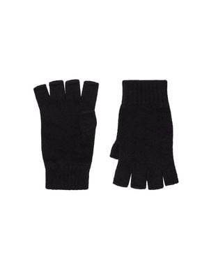 PANGAIA Cashmere Fingerless Gloves - Black