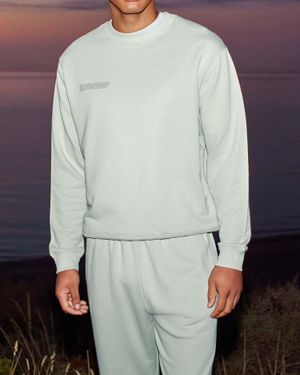 PANGAIA Midweight Track Pants—Iron Fade - Green