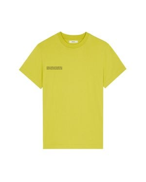 PANGAIA 365 Midweight T-Shirt—Auroral - Yellow