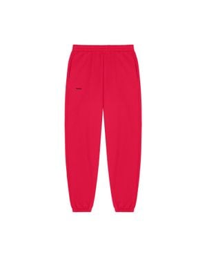 PANGAIA 365 Heavyweight Track Pants—Goji - Red