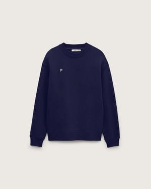 PANGAIA Heavyweight Sweatshirt—Ocean - Blue