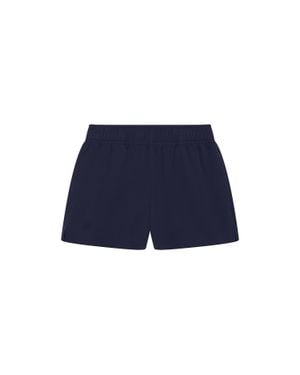 PANGAIA Cotton Shorts—Midnight - Blue