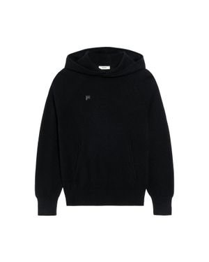 PANGAIA Recycled Cashmere Hoodie - Black