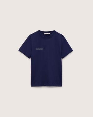 PANGAIA Midweight T-Shirt—Ocean - Blue