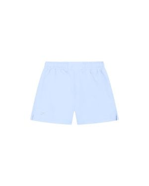 PANGAIA Cotton Poplin Shorts—Wildflower - Blue
