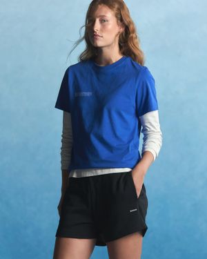 PANGAIA Midweight T-Shirt—Gaia - Blue