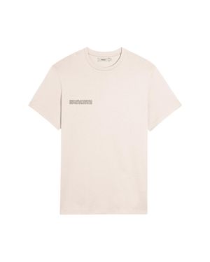 PANGAIA 365 Midweight T-Shirt—Stone - Grey