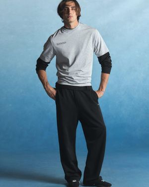 PANGAIA Midweight T-Shirt— Marl - Grey