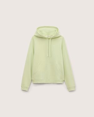 PANGAIA Midweight Drawstring Hoodie—Neon Haze - Green