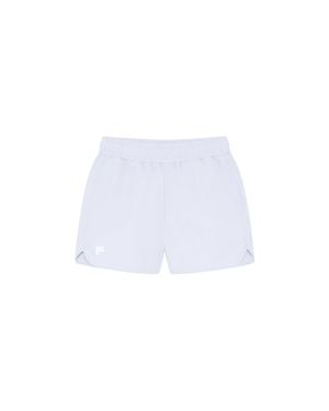 PANGAIA Recycled Nylon Shorts—Ice - White