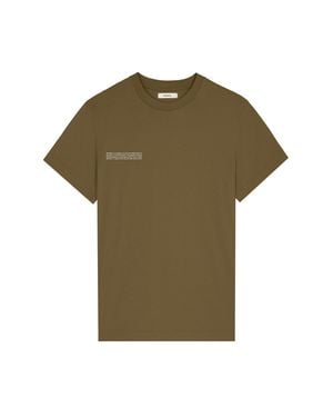PANGAIA 365 Midweight T-Shirt—Soil - Green